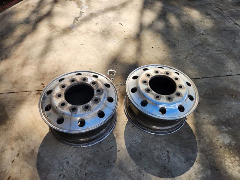 2 x Alcoa American Polished Steer Rims - Pair. Located Orange, NSW